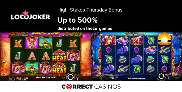 Loco Joker High-Stakes Thursday Bonus Review.