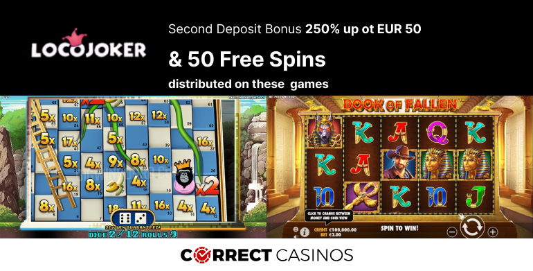 Loco Joker Second Deposit Bonus