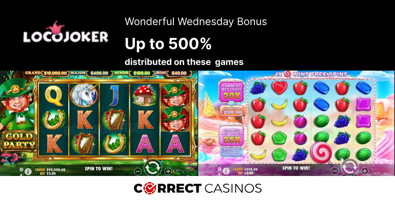 Loco Joker Wonderful Wednesday Bonus Review.