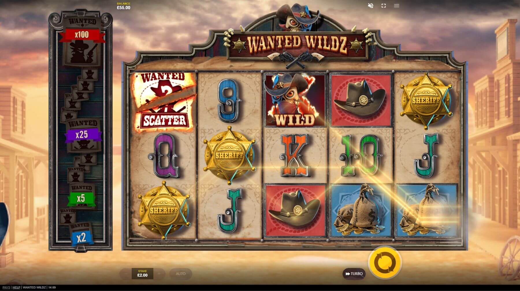Wanted Wildz Slot Free Demo Play or for Real Money - Correct Casinos