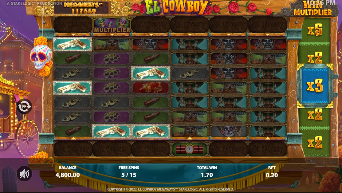 El Cowboy bonus