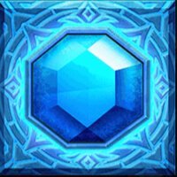Arctic Sorcerer Gigablox Blue Gem Symbol