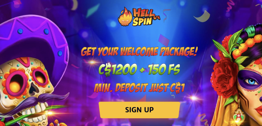 HellSpin 1 Canadian Dollar minimum deposit (1)