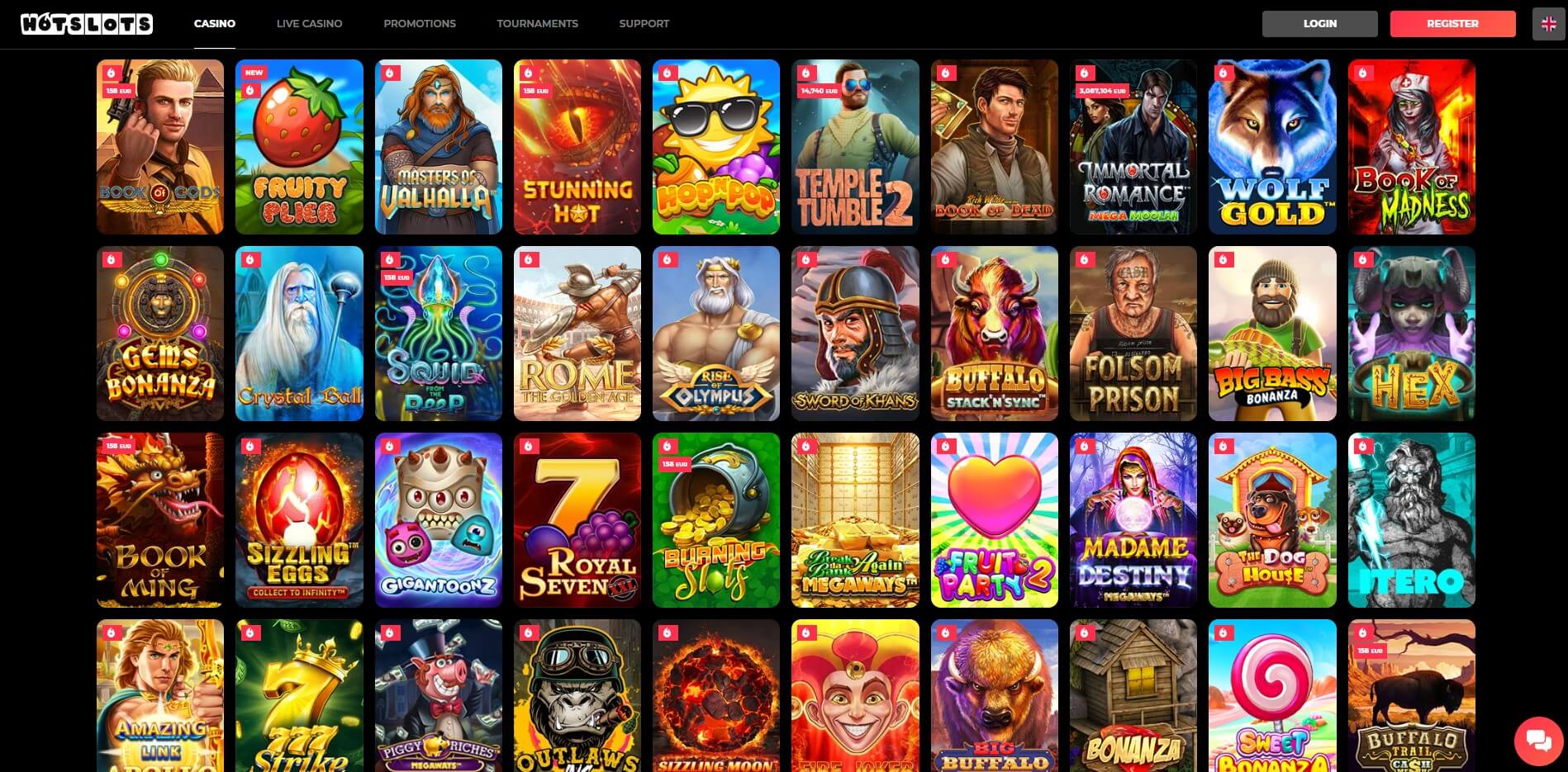 HotSlots Casino Games