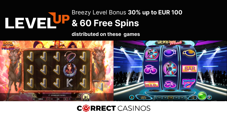 LevelUp Casino Breezy Level Bonus Review