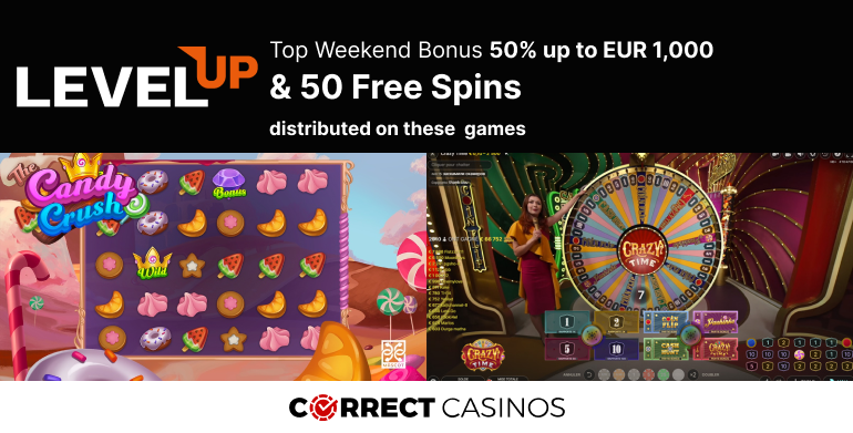 LevelUp Casino Top Weekend Bonus Review (1)