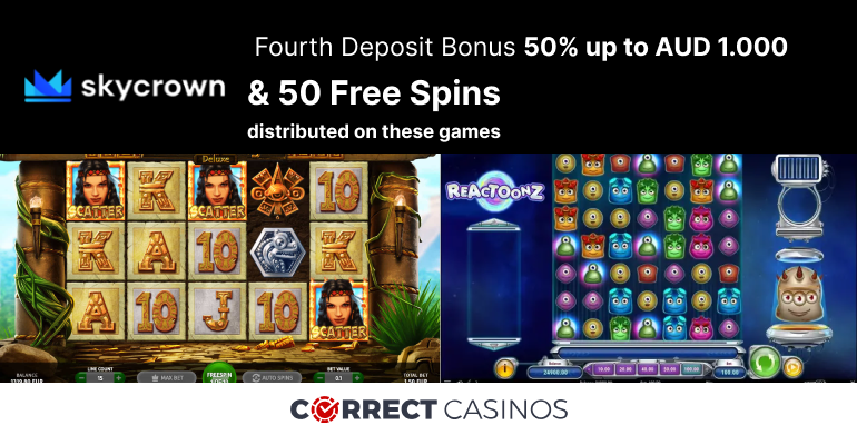 Sky Crown Casino Fourth Deposit Bonus Review