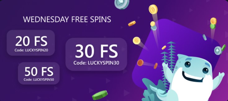 Up to 50 Wednesday Free Spins at Bet.io Casino