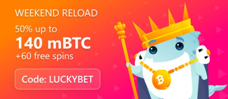 Weekend Reload Bonuses – Bets.io