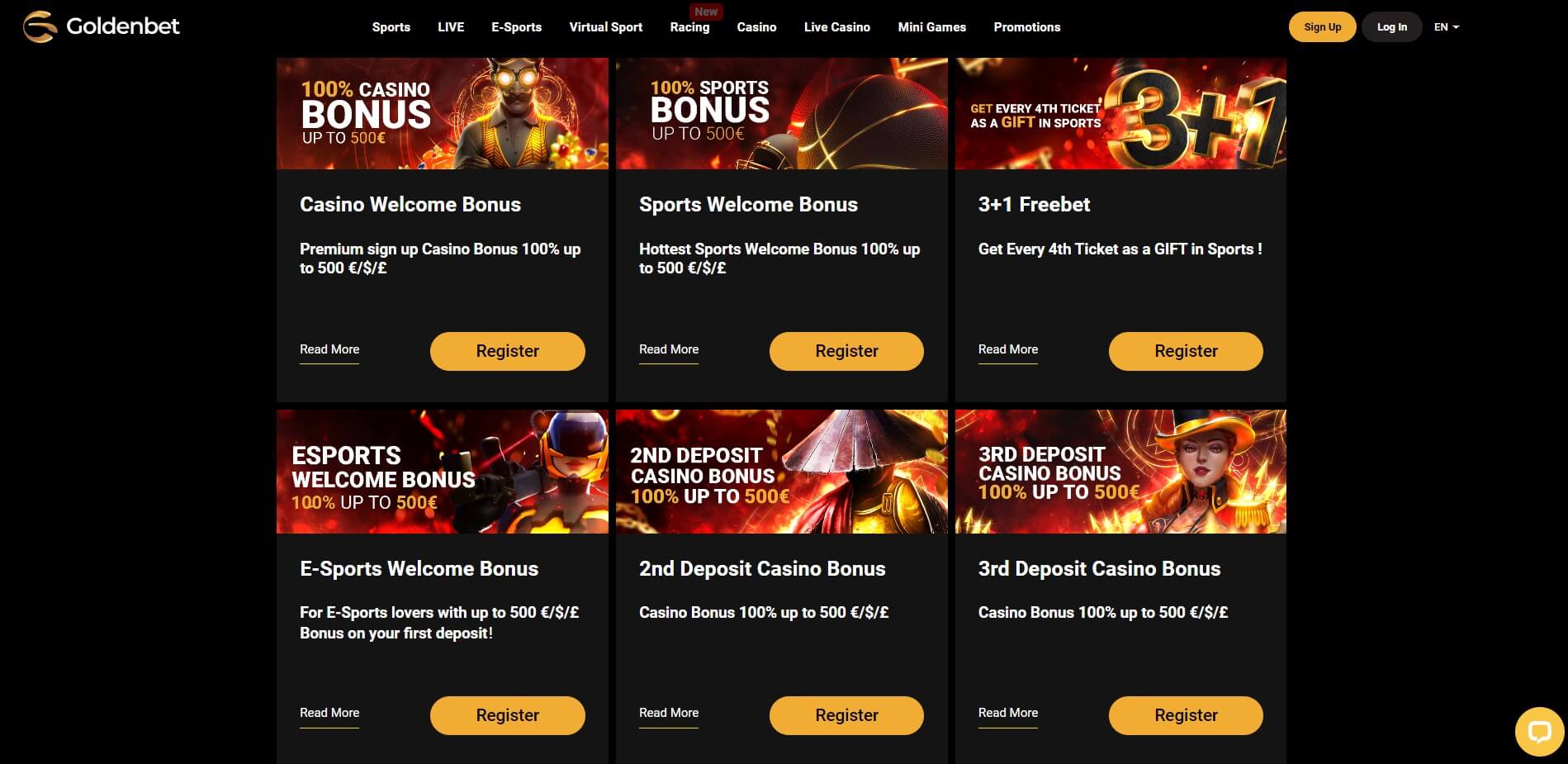 GoldenBet Casino Promotions