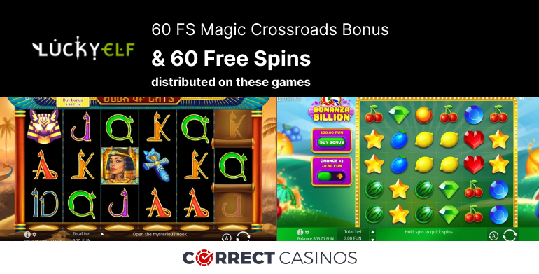Lucky Elf 60 FS Magic Crossroads Bonus Review