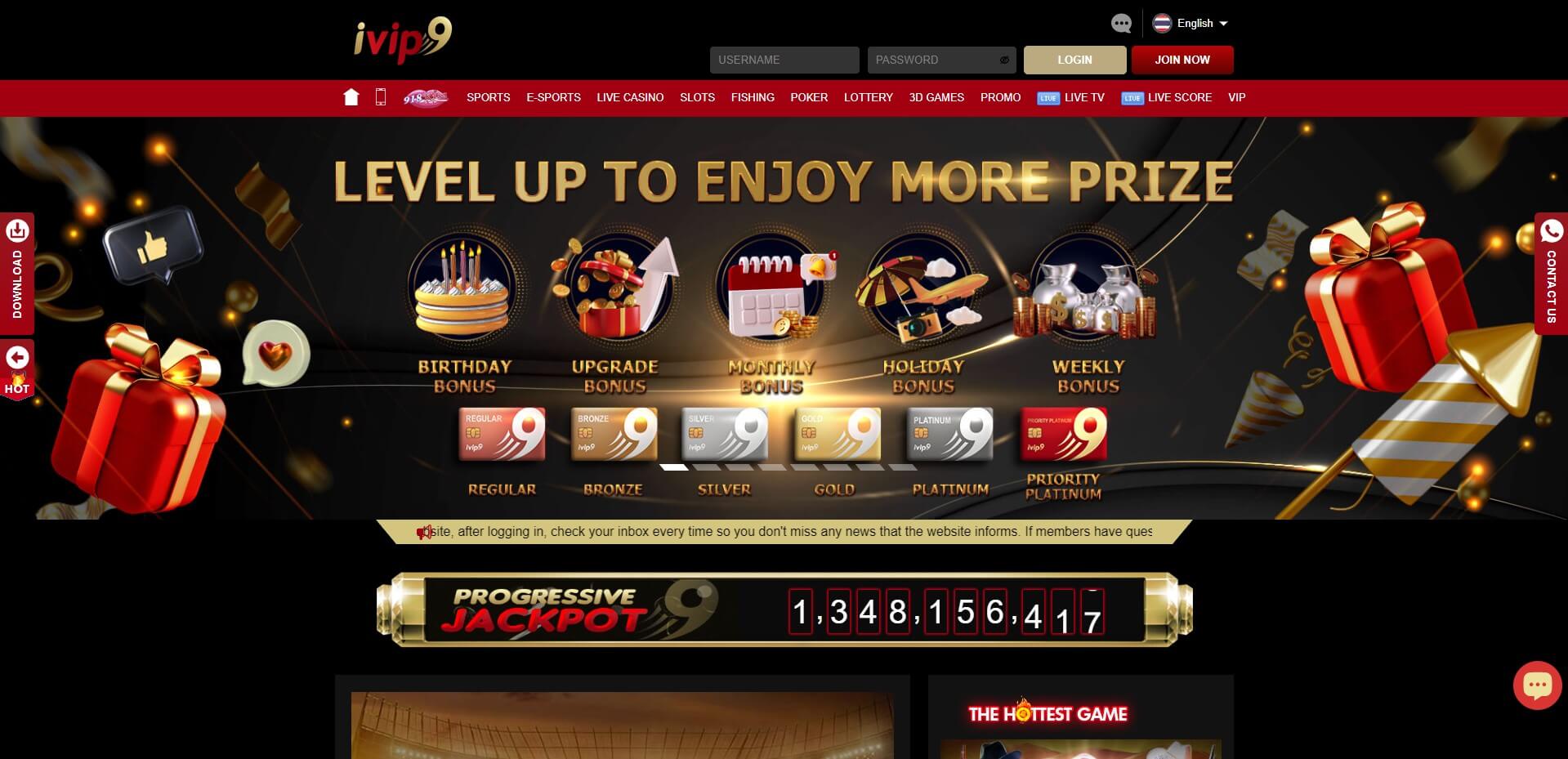iVIP9 Casino Review