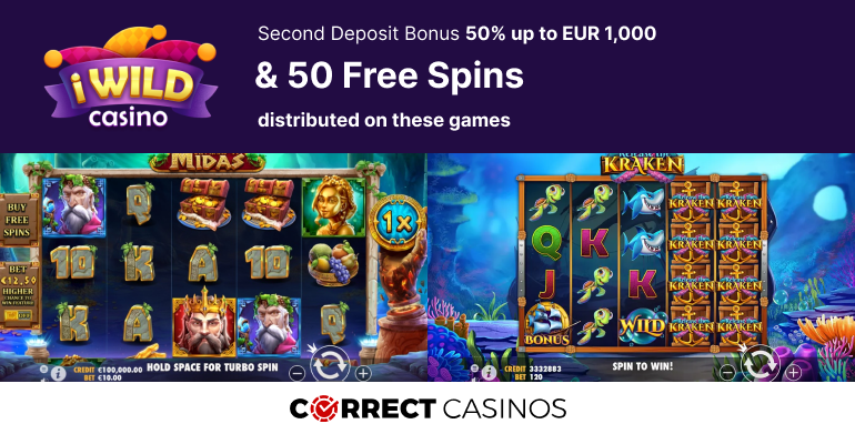 iWildCasino Second Deposit Bonus Review