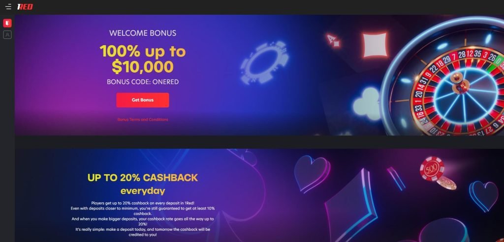1Red Casino Promotions