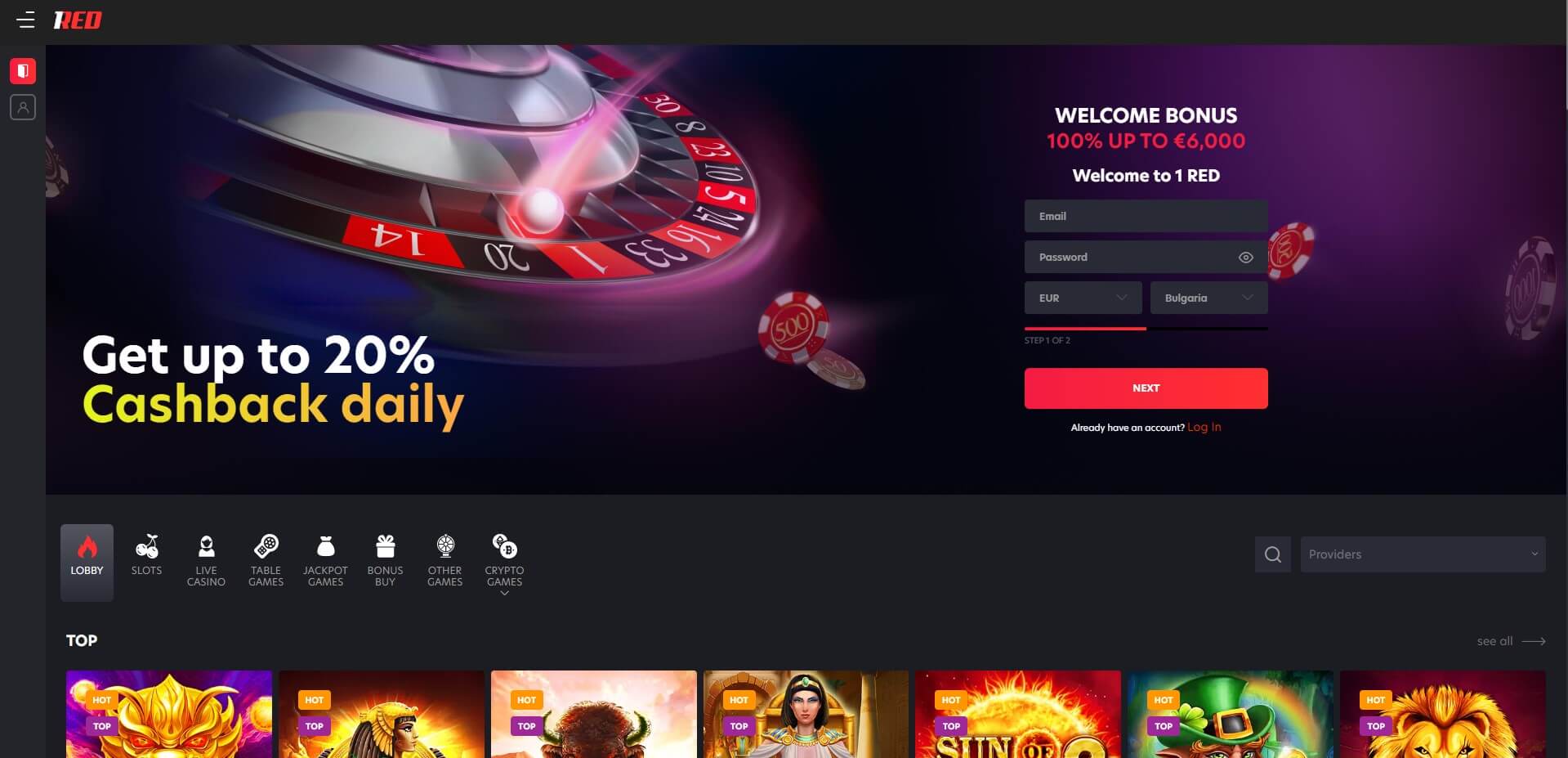 1Red Casino Review