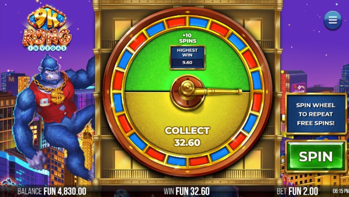 9K Kong in Vegas Slot Free Demo Play or for Real Money - Correct Casinos