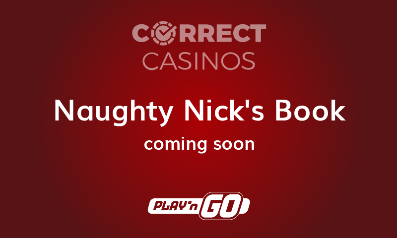 Naughty Nick's Book Slot Coming Up