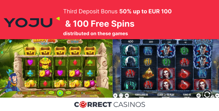 Yoju Casino Third Deposit Bonus Review