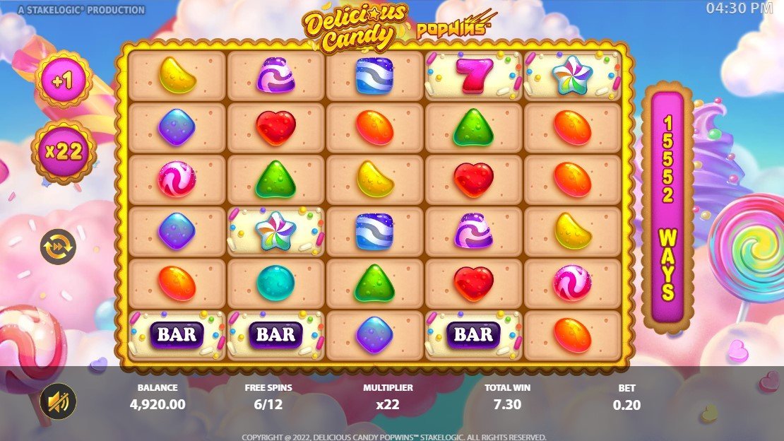 Delicious Candy bonus