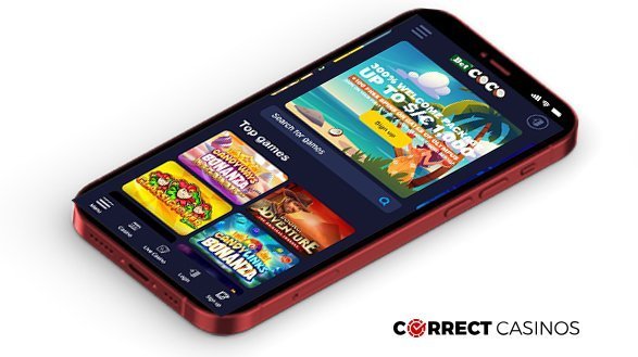 BetCoco Casino Mobile Version