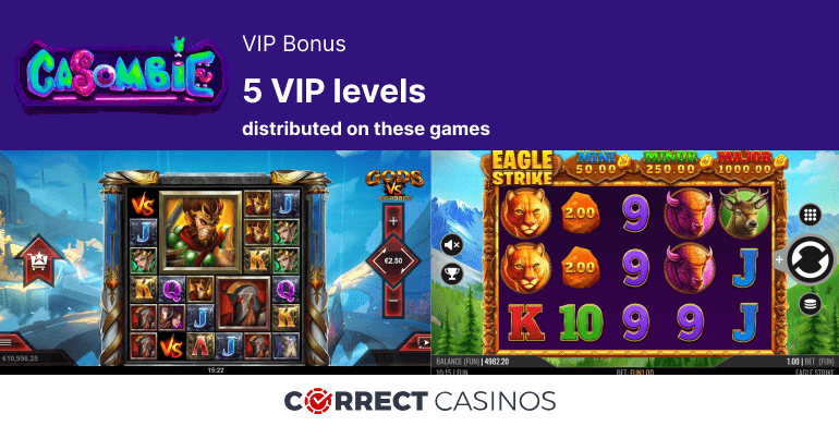 Casombie VIP Bonus
