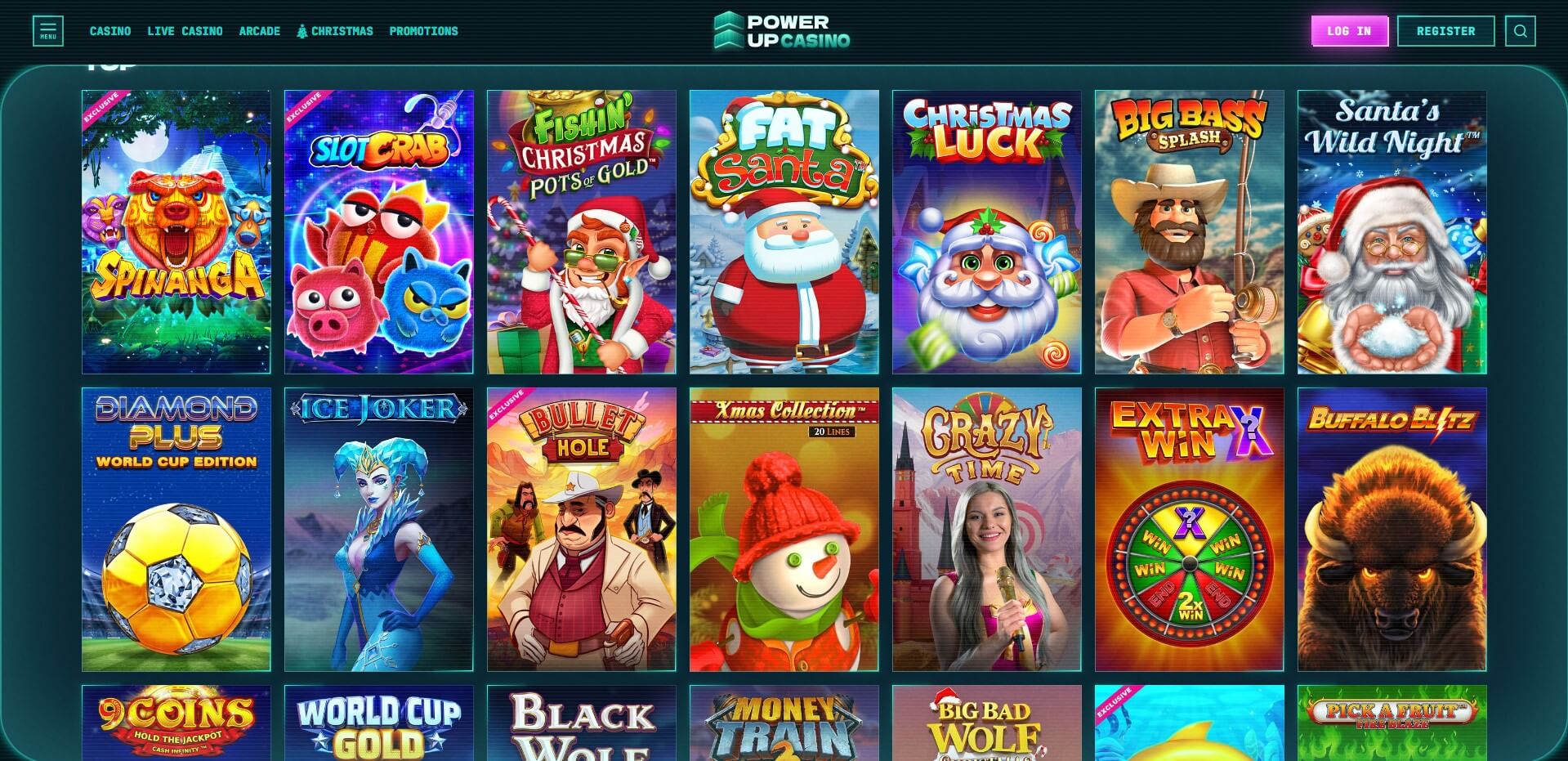 PowerUp Casino Games