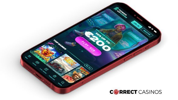 PowerUp Casino Mobile Version