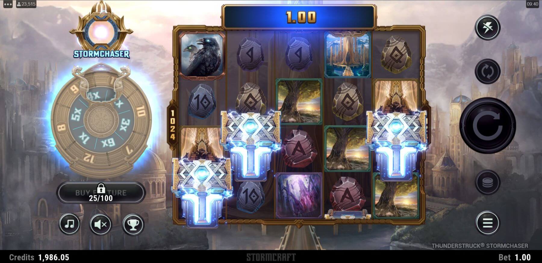 Thunderstruck Stormchaser Slot Free Demo Play or for Real Money ...