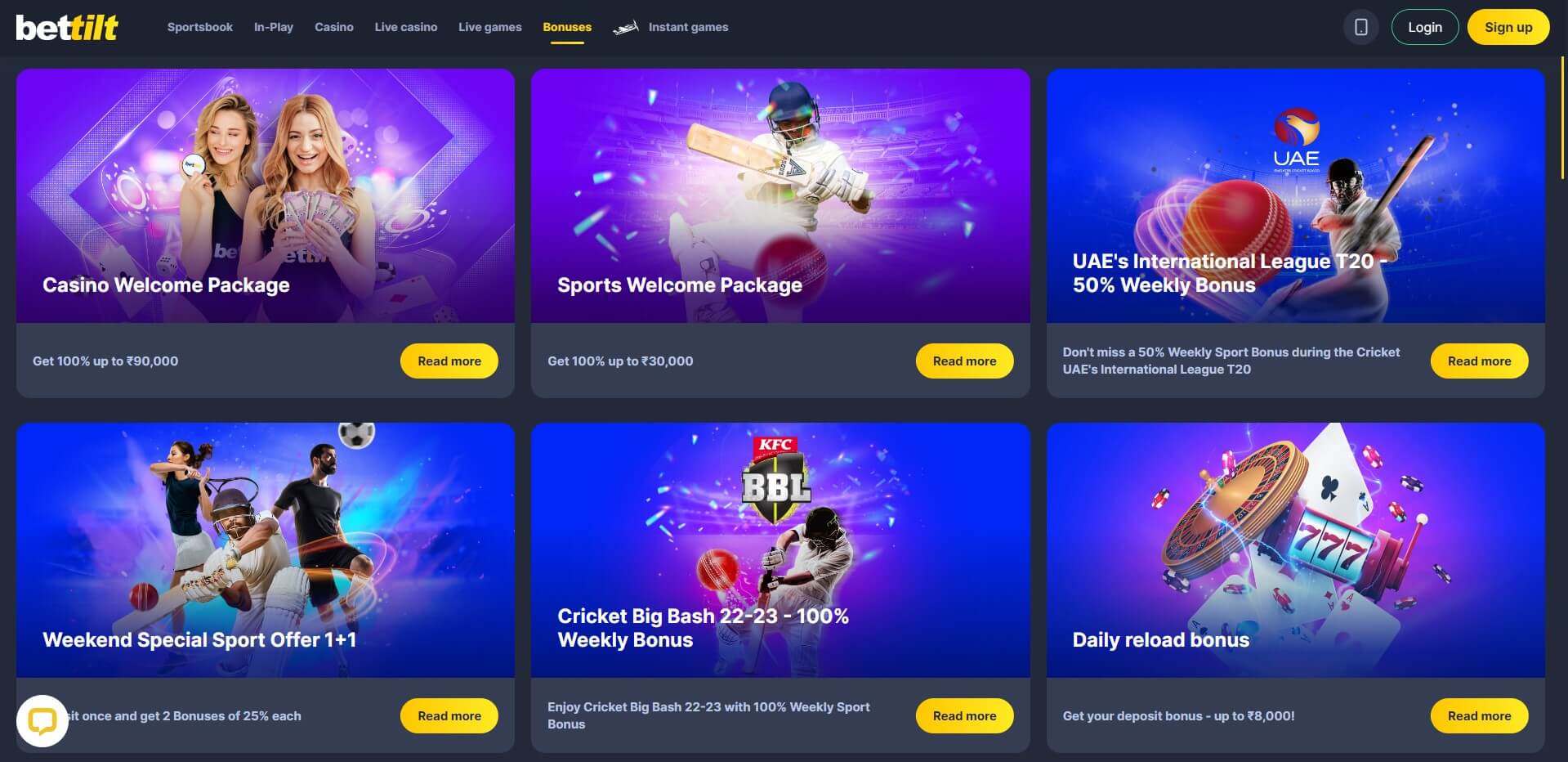 Bettilt Casino Promotions