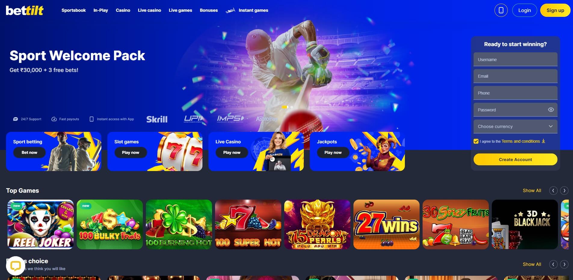 Bettilt Casino Review