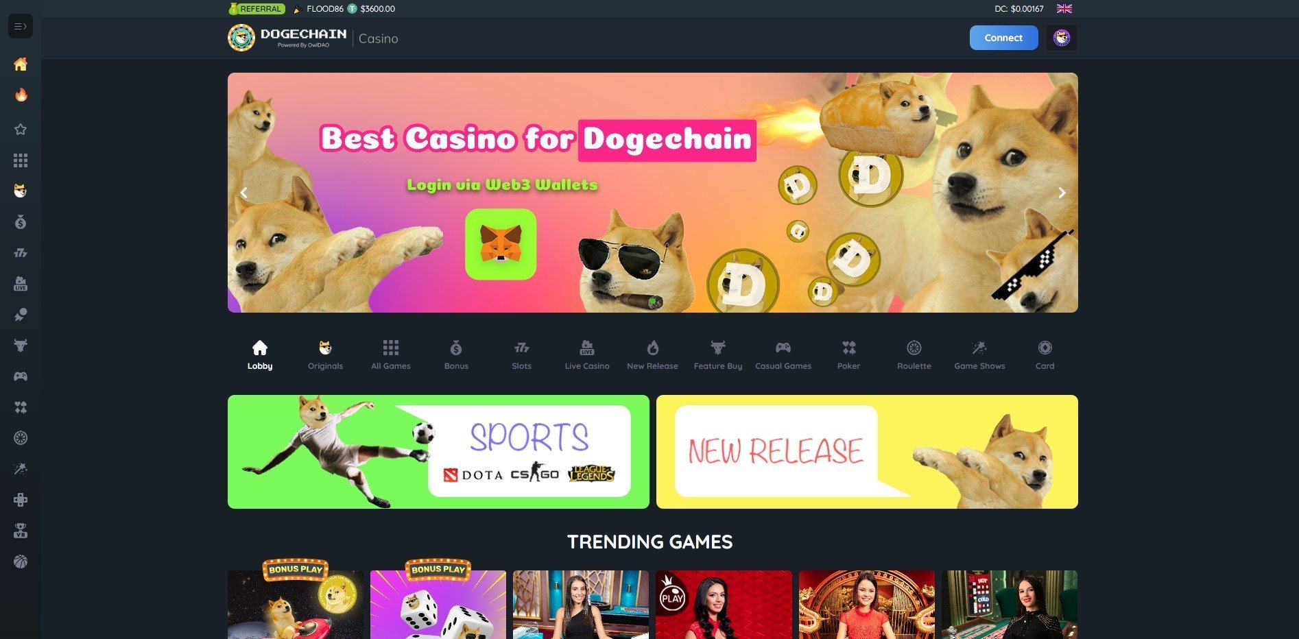 DogeChain Casino Review