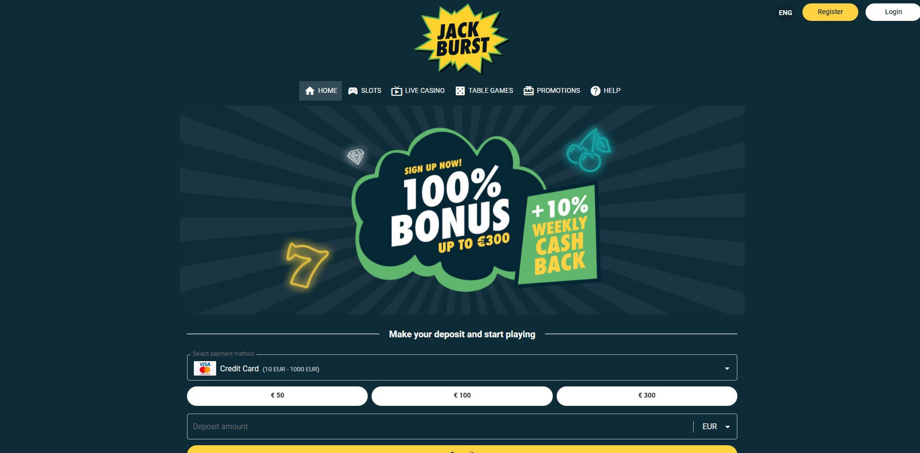 JackBurst Casino Review