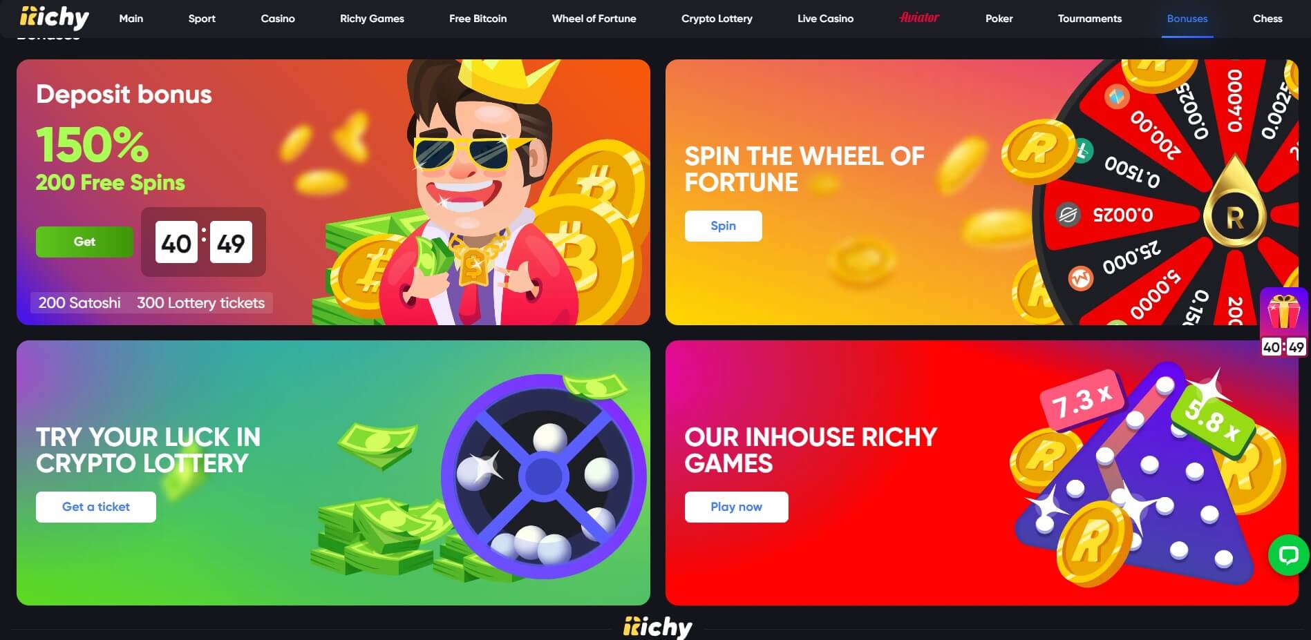 Richy Casino Promotions