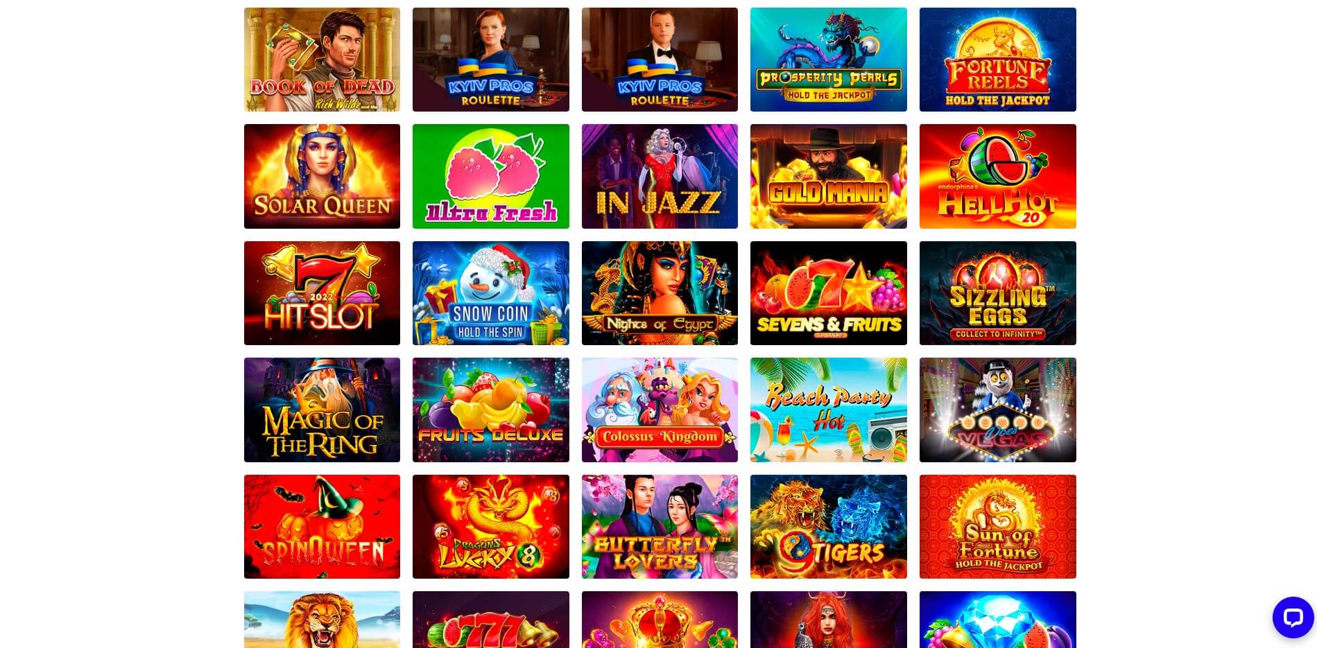 Super Cat Casino Games