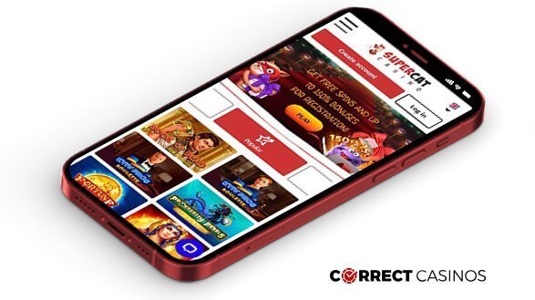 Super Cat Casino Mobile Version