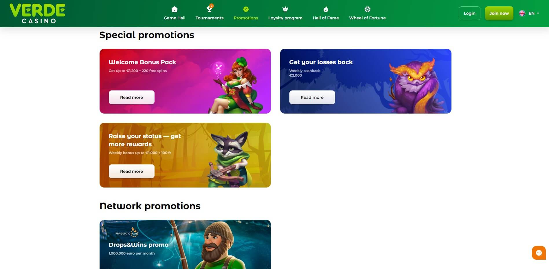 verde casino login