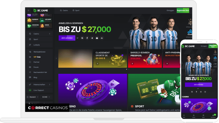 BC.Game Casino Bewertung
