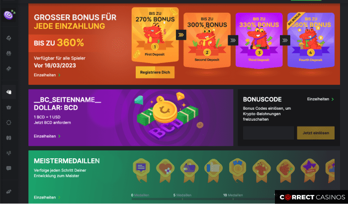 BC.Game Casino Boni