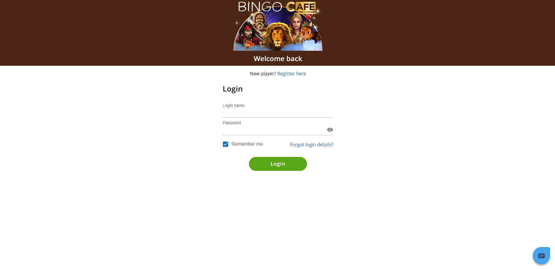 Bingo Cafe Casino Log In