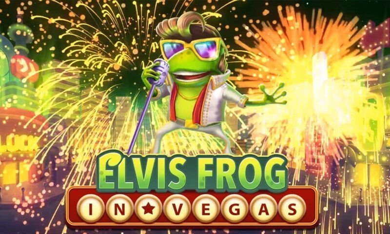 Elvis Frog in Vegas Slot