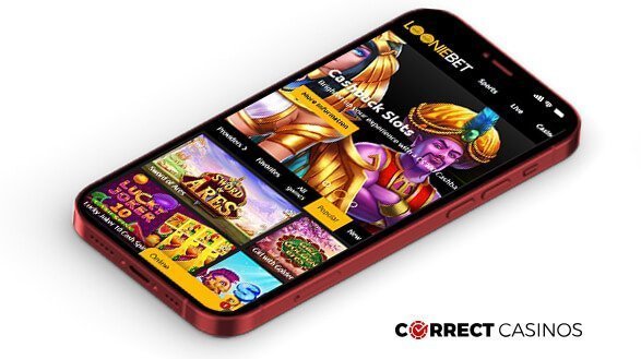 LoonieBet Casino Mobile Version