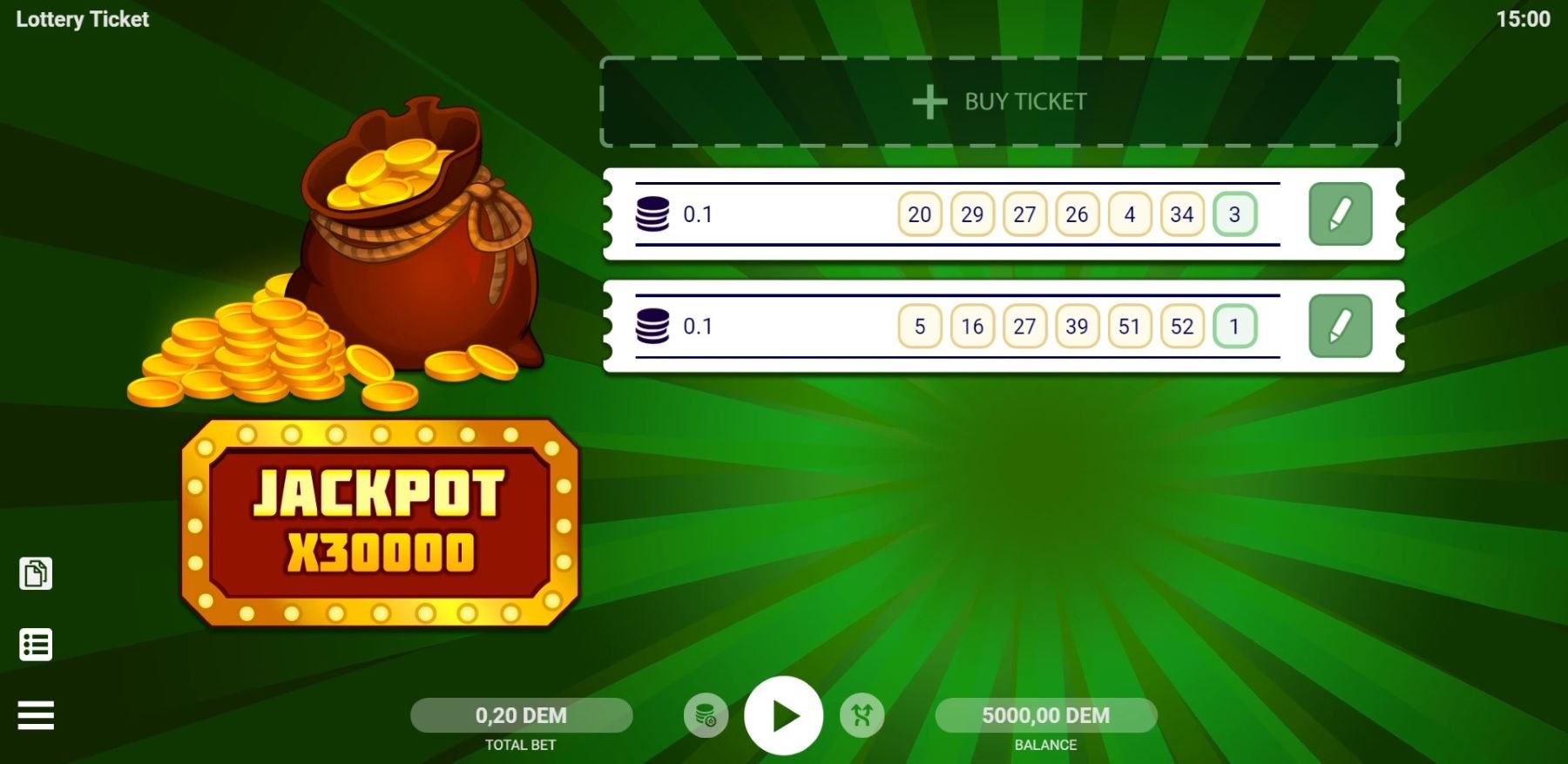 Lottery Ticket Slot Free Demo Play or for Real Money - Correct Casinos