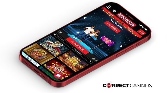 RedAxePlay Casino Mobile Version