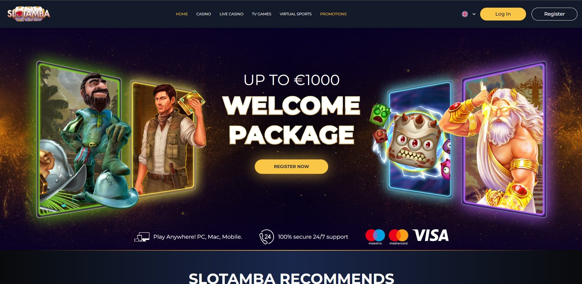 Slotamba Casino Review