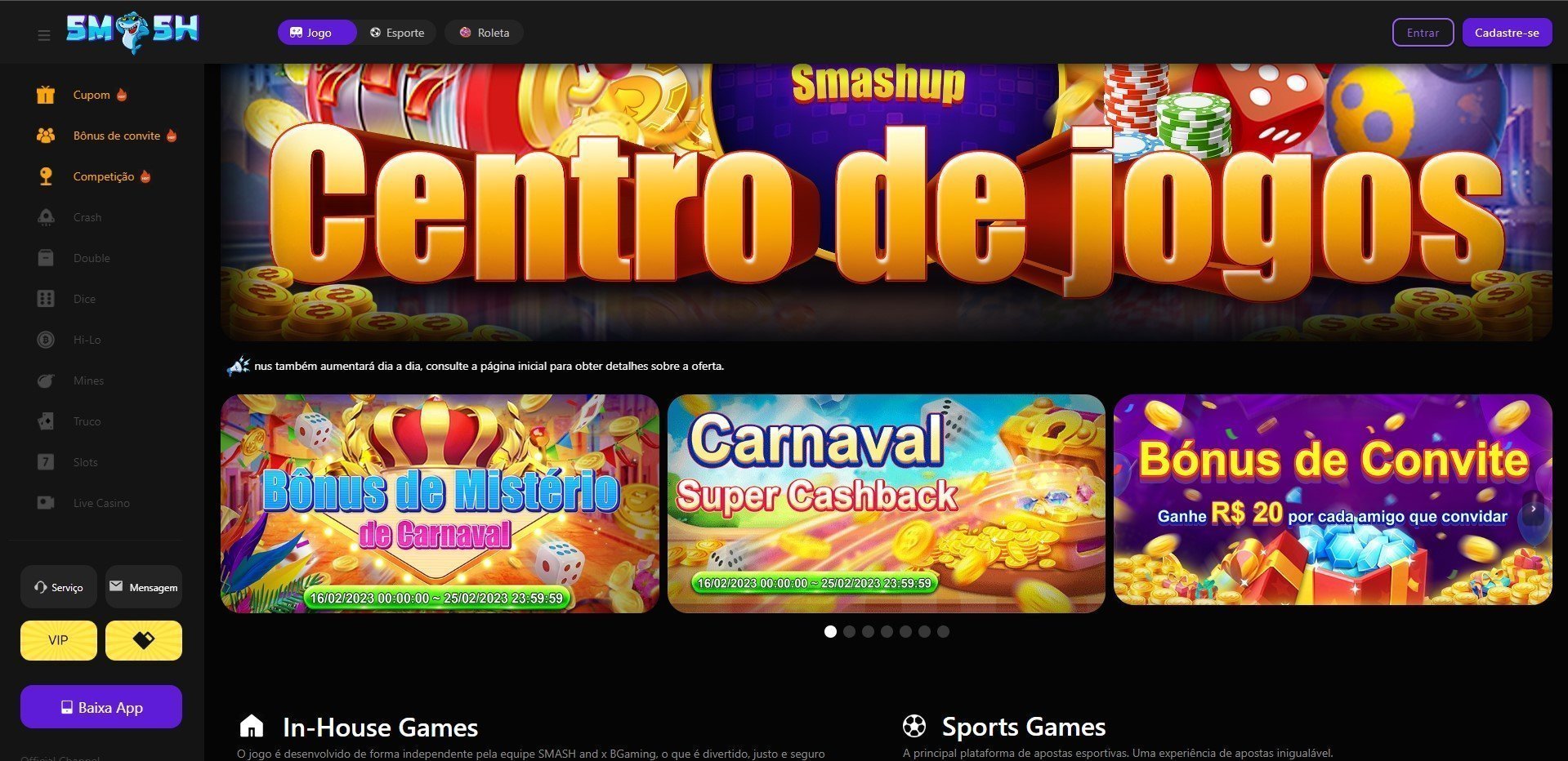 Smashup Casino Promotions