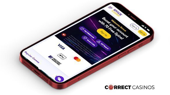 Space Casino Mobile Version