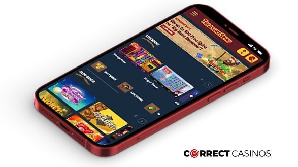 TreasureSpins Casino Mobile Version