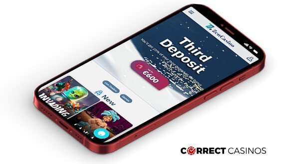 ZenCasino Mobile Version
