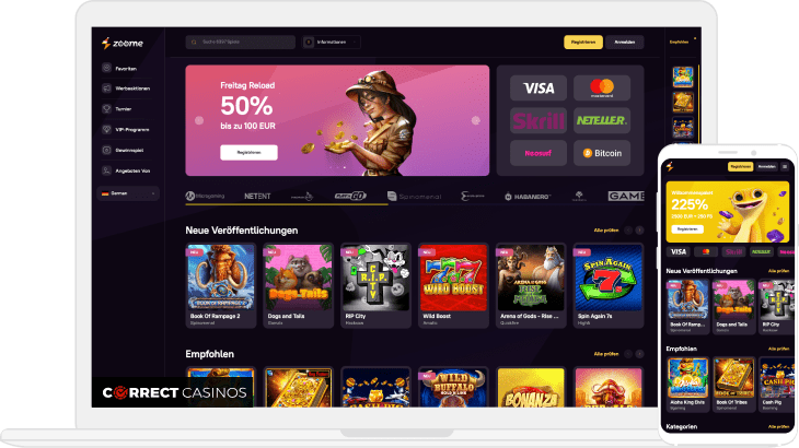 Zoome Casino Bewertung