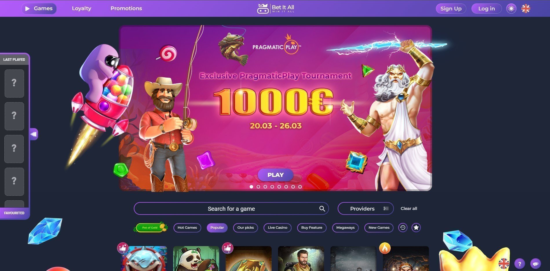 BetItAll Casino Review